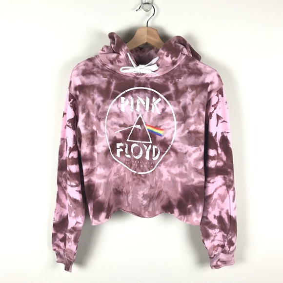 pink floyd tie dye hoodie